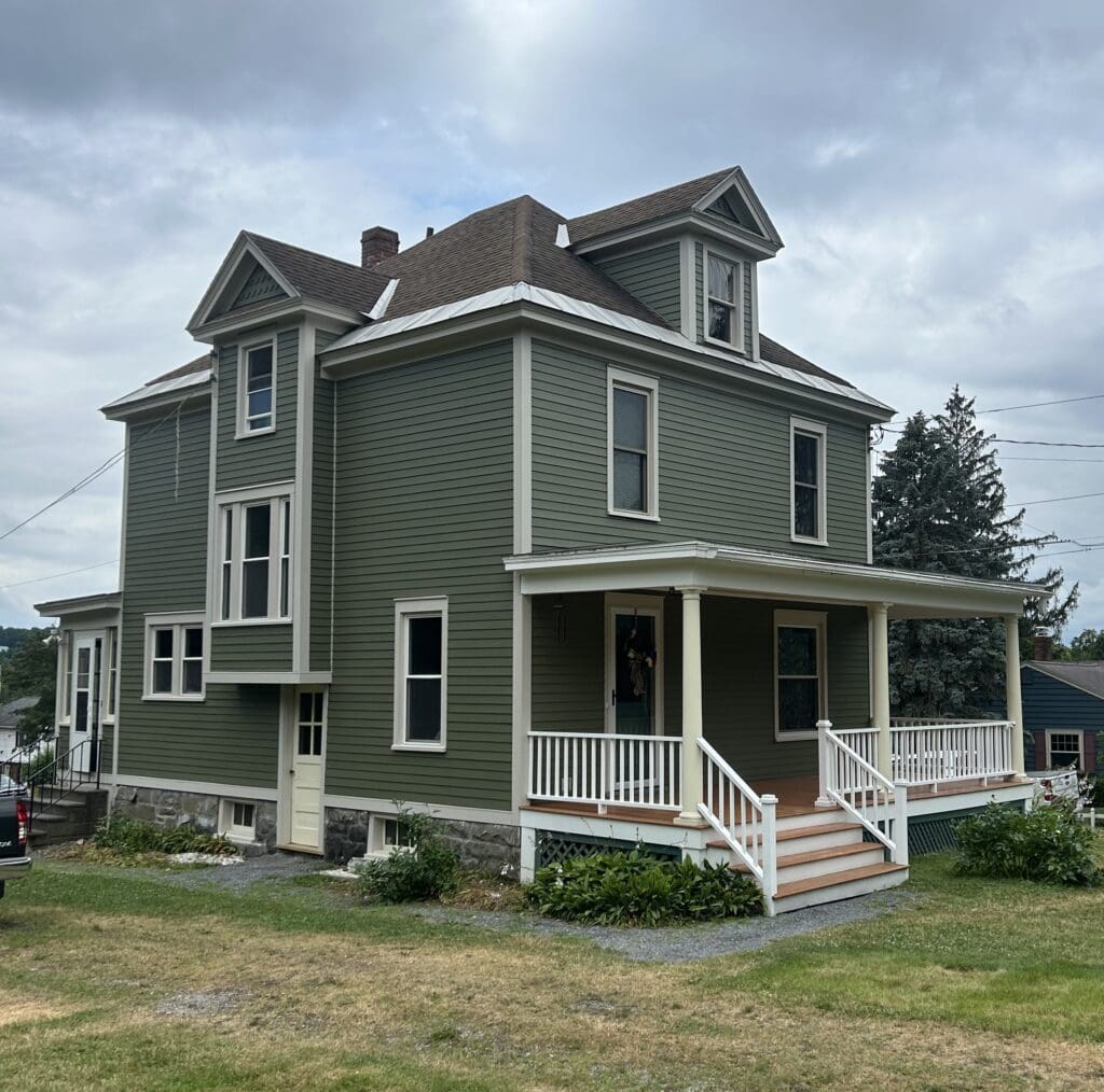 Residential Home with Fiber Cement Siding from James Hardie